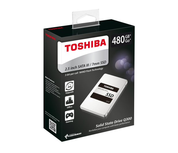 Toshiba 480GB 2,5'' SATA SSD Q300 7mm TLC - 294054 - zdjęcie 4
